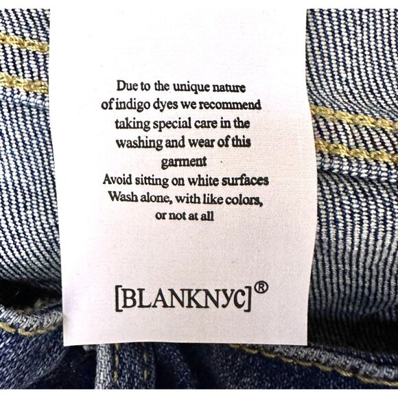BLANKNYC Fulton RollUp Denim Cuttoff Shorts Distressed Sizes 24 25 27 28 31 Boho - Picture 13 of 14